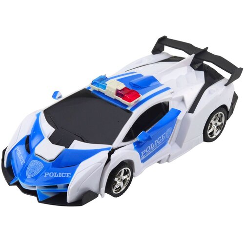  Auto robot 2u1 policijski automobil na daljinsko upravljanje RC 1:18 Slike