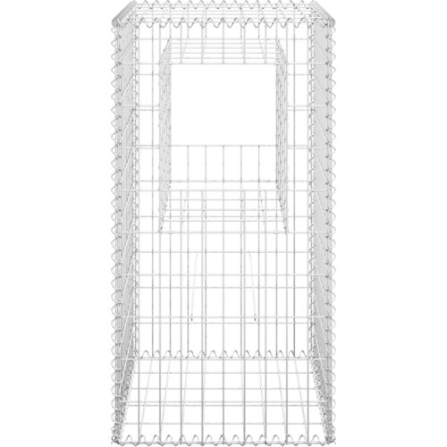  Gabionske stupne ko&amp;scaron;are 2 kom 50 x 50 x 100 cm željezne Slike