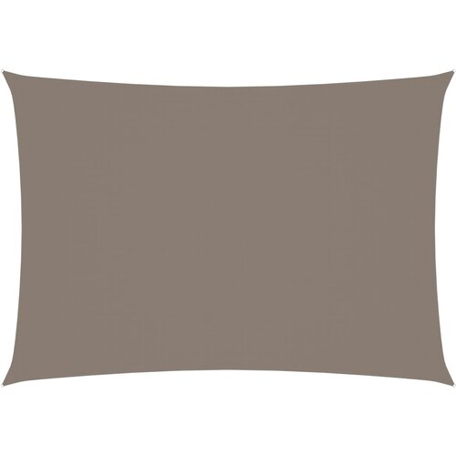 vidaXL senčno jadro oksford blago pravokotno 3,5x5 m taupe Cene