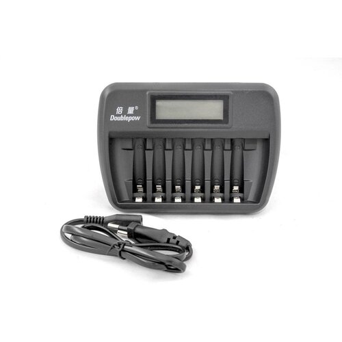 OXE Polnilec baterij AA za 6 kosov, z zaslonom in 8 kosov polnilnih baterij Varta 56706 R6 2100mAh NIMH basic Slike