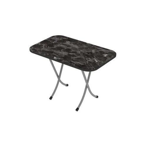 Alesta sklopivi sto piknik 50x80xm Crni mermer AL10042CM Slike