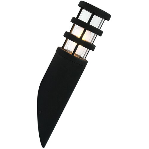 Elstead Lighting Elstead Hornbaek Zunanja stenska svetilka z 1 lučjo, črna, 304 SS IP44, E27, (22099912) Cene