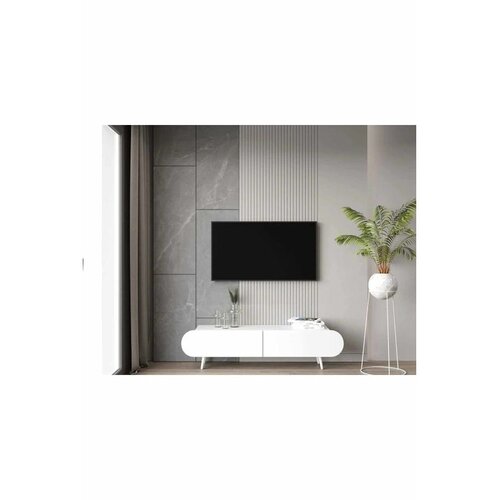 Hanah home TV komoda Regulus 140, 140 cm, bela Cene