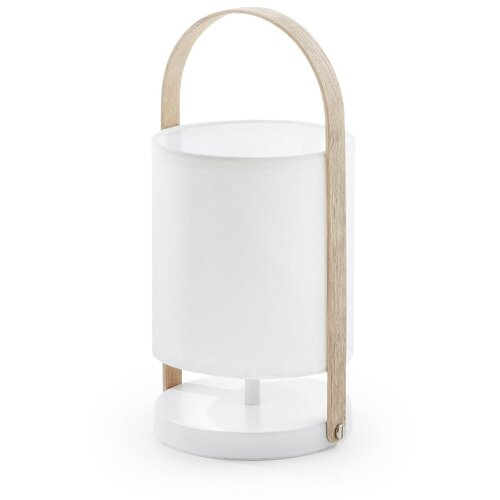 Kave Home bijela stolna lampa Zayla Slike