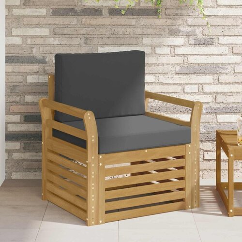  Set vanjskih sofa Poliester Bijela - bijela i antracit Zakrivljeni Cijene