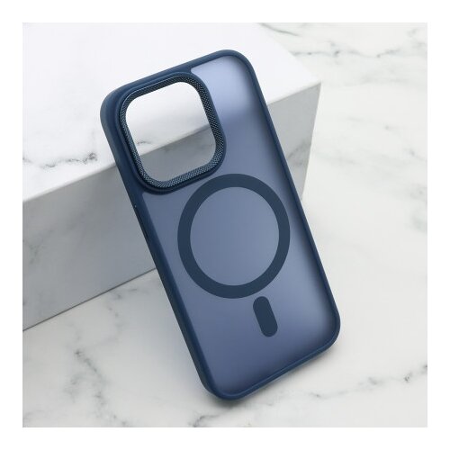  Futrola silky magsafe ii za iphone 15 pro (6.1) plava ( F116367 ) Slike