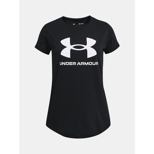 Under Armour T-Shirt Live Sportstyle Graphic SS-BLK - Girls Cene