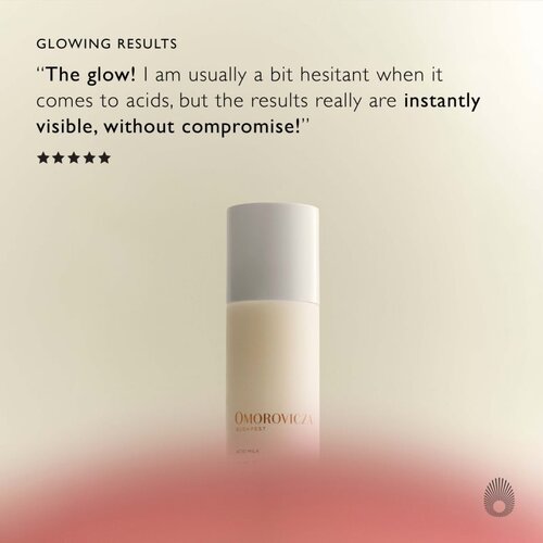Omorovicza Hydro-Mineral Acid Milk Toner nežni tonik za obraz z učinkom eksfoliacije 100 ml Slike