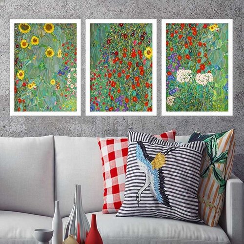 Wallity Set uramljenih slika 3BC_UN3848090, 3 Dela Cene