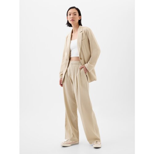 GAP Linen Pants Wide-Leg - Women Slike