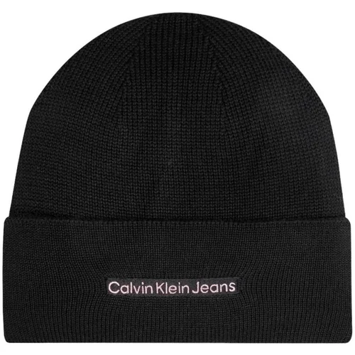 Calvin Klein Jeans INST EMBRO BEANIE K60K612651 Crna