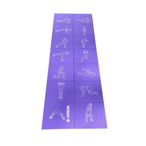 Orion Fitness Prostirka za jogu Orion EM3016F 4mm purple Cene