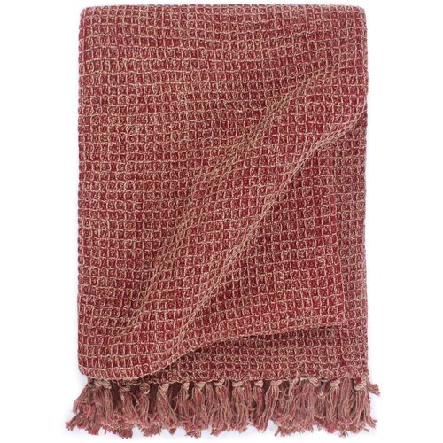 vidaXL Odeja iz bombaža 220x250 cm bordo Cene