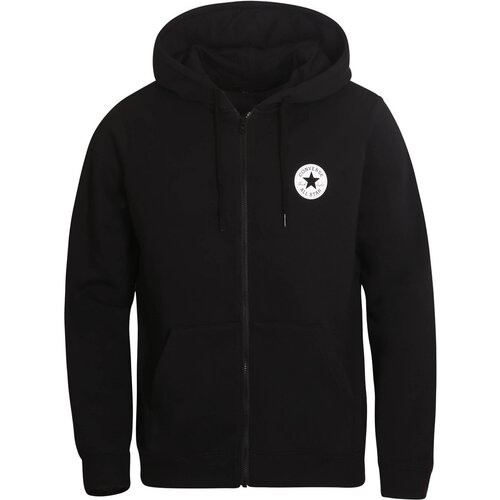 Converse Puloverji CHUCK PATCH SCREEN PRINT FZ HOODIE BB Črna Slike