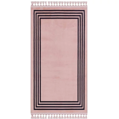 Vitaus Ružičasta periva staza za tepih 200x80 cm -