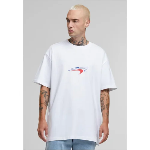 Mister Tee Men's T-shirt Boulevard Barbès white