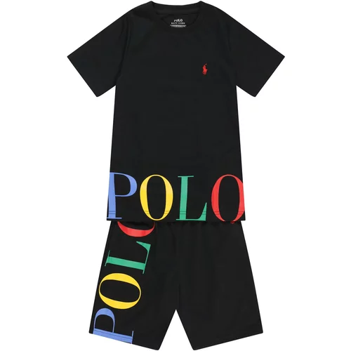 Polo Ralph Lauren Pižama mešane barve / črna