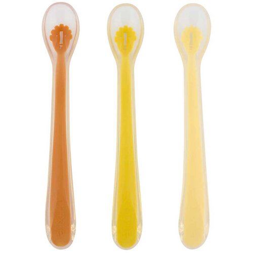 Trixie 3-dijelni set ergonomskih silikonskih žličica mr. lion Cijene