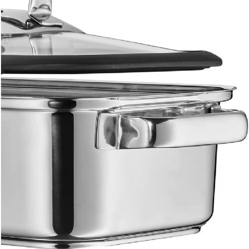 Wmf 1741026040 roasting pan 3.5 L Glass, Silicone, Stainless steel Slike