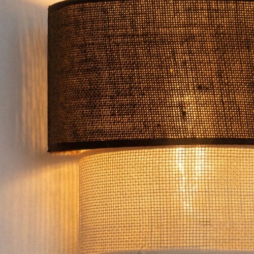 Brilagi led zidna svetiljka boho eco 1xE27/10W/230V smeđa/krem Slike