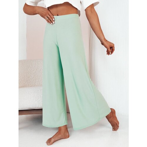 DStreet TERENI women's wide trousers mint Cene
