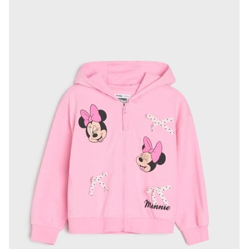 Sinsay Dukserica s pamukom, kapuljačom i printom Minnie Mouse Cijene