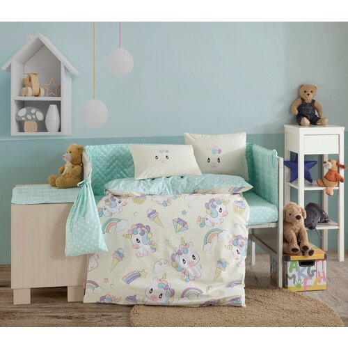 Lessentiel Maison posteljina za bebe Mila , 100x150cm, Krem Slike