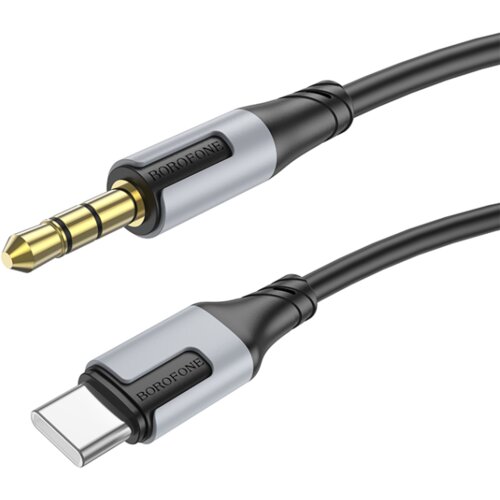  Audio konverter BOROFONE BL19 Creator digital audio conversion cable Type-C black Slike