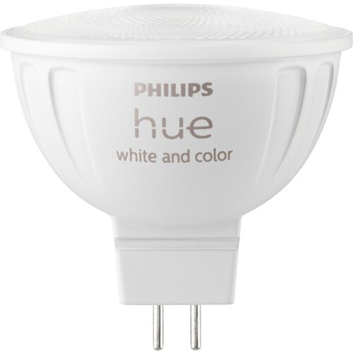 Philips Hue LED Lampe MR16 400lm White Color Amb. - pametna žarulja Slike