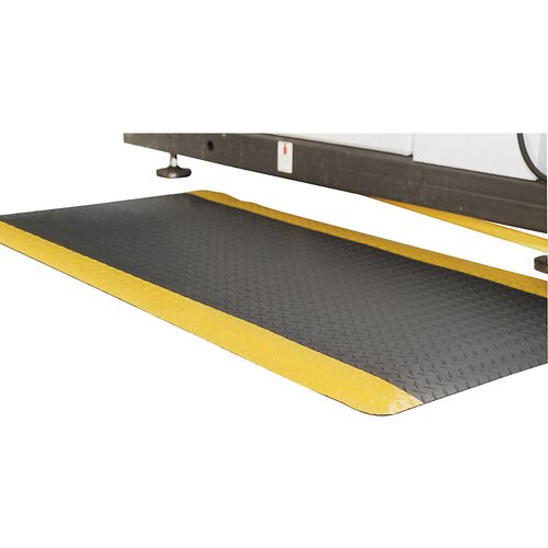 COBA Podloga za preprečevanje utrujenosti DECKPLATE, blago za razrez, črno / rumene barve, tek. m. x 900 mm, maks. 18,3 m Cene