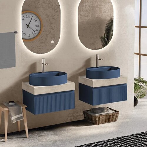 Badella Royal ormarić za lavabo Deep Blue 65cm Cene
