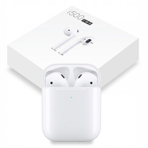 Tws bluetooth slu&amp;scaron;alka ipods i500 bele Slike