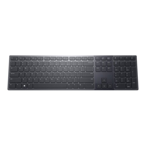 Dell KB900 tipkovnica RF bežični + Bluetooth QWERTZ Njemački Grafit Slike