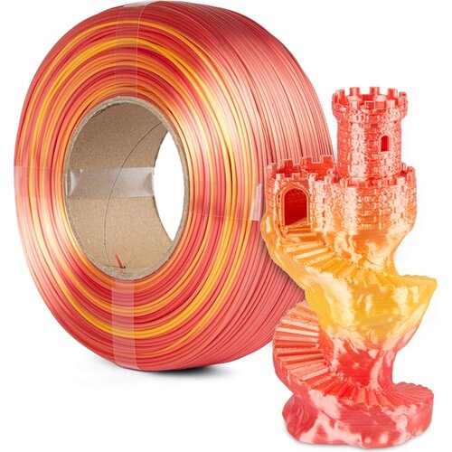Spectrum ReFill PLA Silk Rainbow Fire Red - 1,75 mm / 1000 g Slike