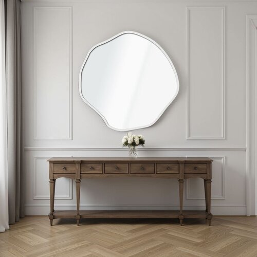 Hanah home Ogledalo Bowed, 40x40 cm, Beli Cene