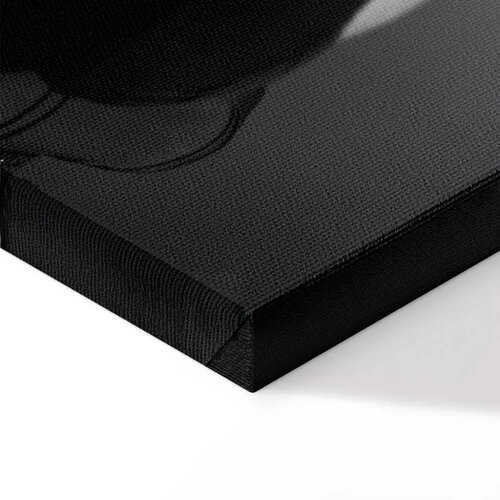  Slika - Black Elegance (1 Part) Vertical 20x30 Na talijanskom platnu Slike