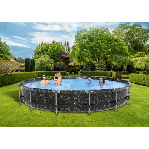 Avenli Frame Plus Round Clearview bazen 427x84cm Slike