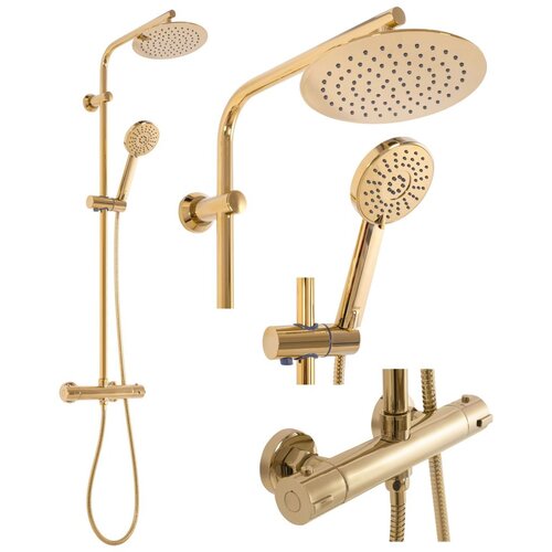 REA Bath BLISS TERMOSTAT Zlati komplet za prho Cene