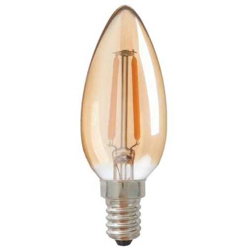  ŽARULJA C35 E14 4W 2700K 220 240V AMBER CLR Slike