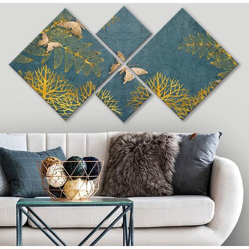 Wallity slika 4MDF1572194062, 60x115 cm, 4 dijela Cene