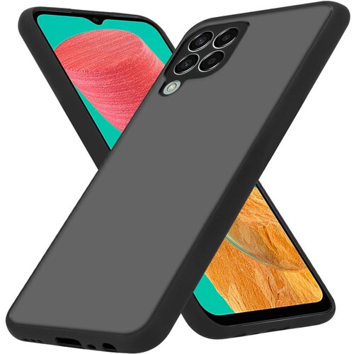 Cadorabo Samsung Galaxy M33 5G in matirana črna barva - Hibridni za&scaron;čitni ovitek s TPU silikonom v notranjosti in matirano plastično zadnjo stranjo, (20860362) Cene