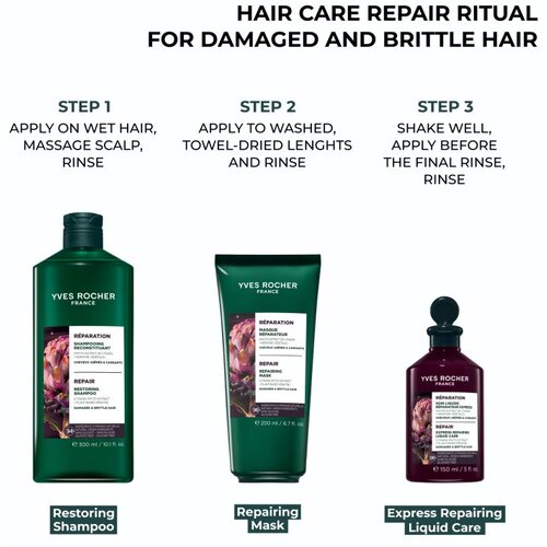 Yves Rocher R&amp;eacute;paration regeneracijski &amp;scaron;ampon 100 ml Slike