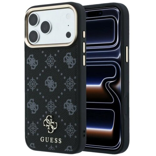 SAS CG MOBILE Maska Guess Peony 4G Small Logo MagSafe za iPhone 17 Pro/ 18 Pro crna Cene