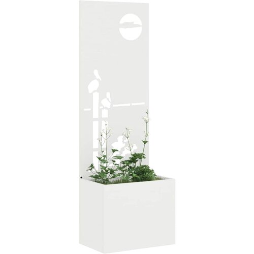  Privatnost u vrtu Rezbarija Bijelo 50 x 32 x 150 cm Slike