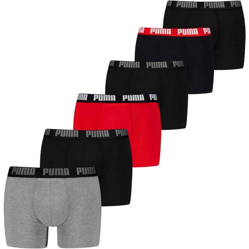 Puma Bokserice 'Everyday' siva melange / crvena / crna / bijela Cijene