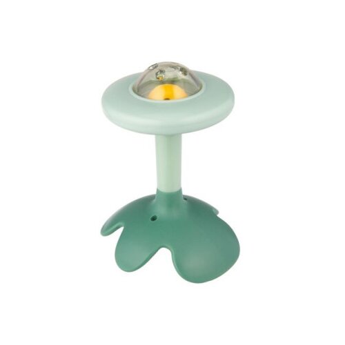 Canpol Sensory Rattle ropotuljica z grizljajočim delom Green 1 kos Cene