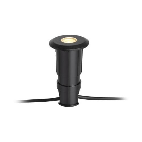 Markslöjd Crna ugradbena svjetiljka Garden 24 Decklight, ø 60 mm Cijene