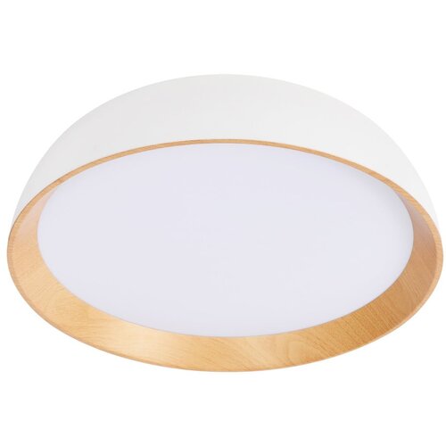 Candellux Lighting Bijela/u prirodnoj boji LED stropna svjetiljka ø 40 cm Calabria – Cijene