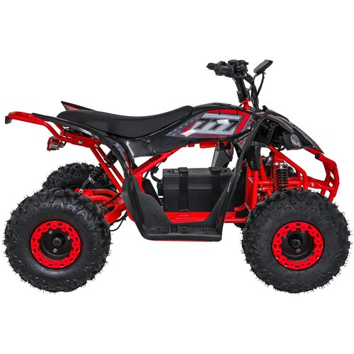 Quad &amp;Scaron;tirikolesnik na akumulator DESERT STORM LIFT 800W - rdeč Slike
