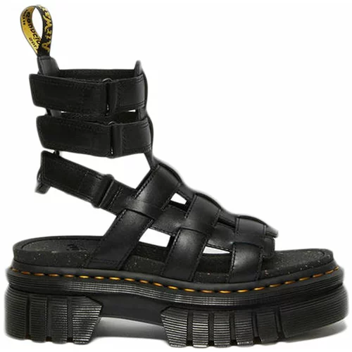 Dr. Martens Ricki Nappa Lux Leather Platform Gladiator Sandals